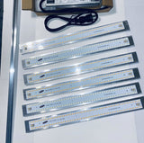 6 x Sun Board Strip DIY kit Samsung lm561c LEDs Quantum Grow Light Meanwell HLG Driver - FTL Express