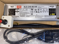 Meanwell XLG-240-H-AB or Meanwell XLG-240-M-AB w/power cord, dimmer, and wago style connectors - FTL Express